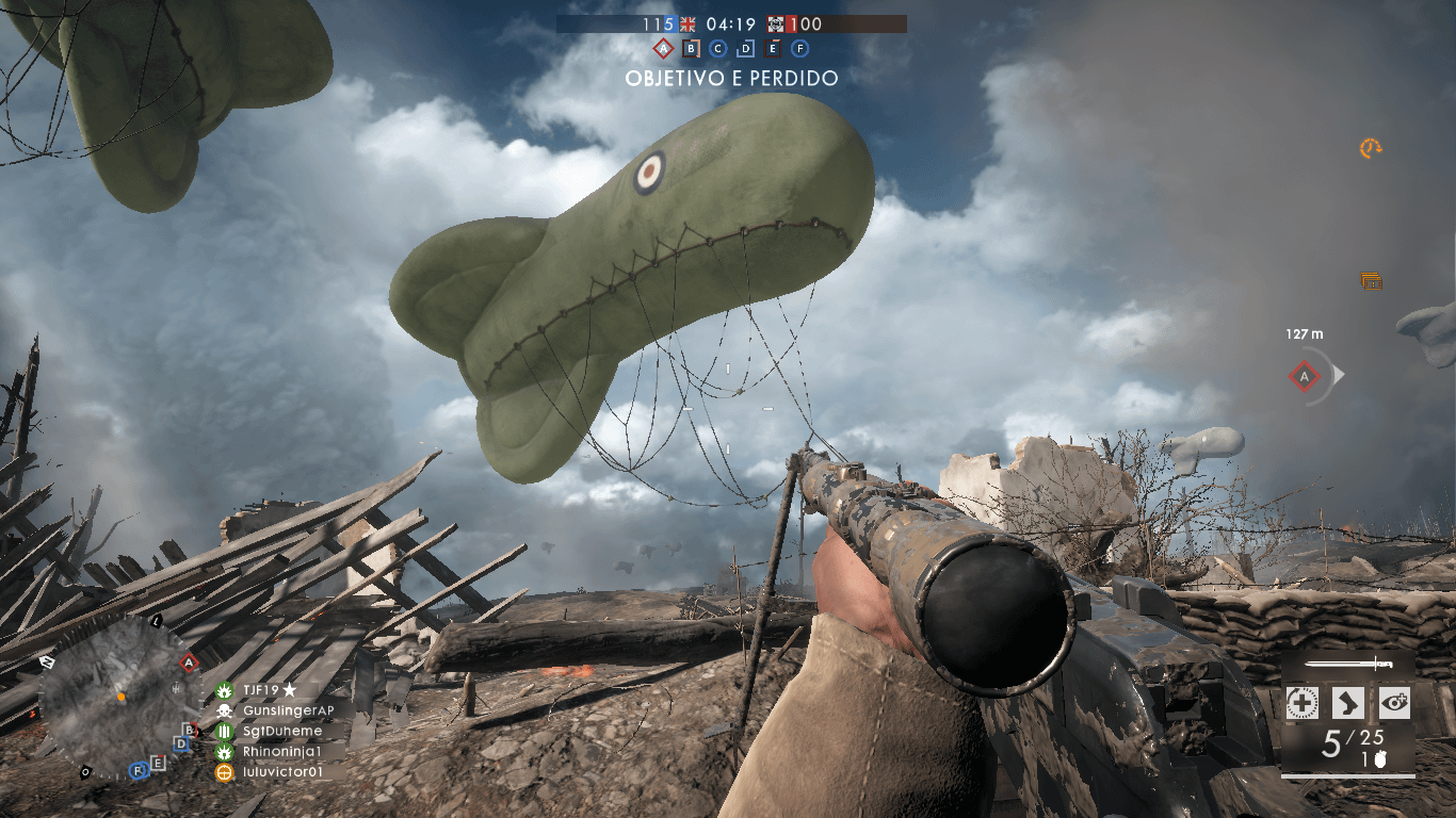 Drachen kite balloon — Battlefield 1