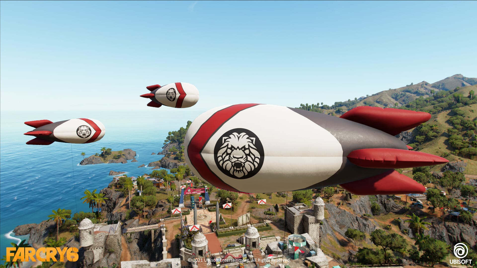 Eden's Gate surveillance aerostat — Far Cry 5