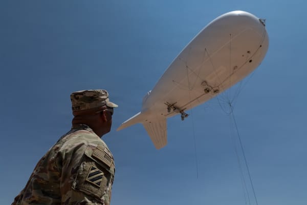 The U.S. Army Keeps Buying Surveillance Aerostats. We're Building Connectivity for Contested Areas.